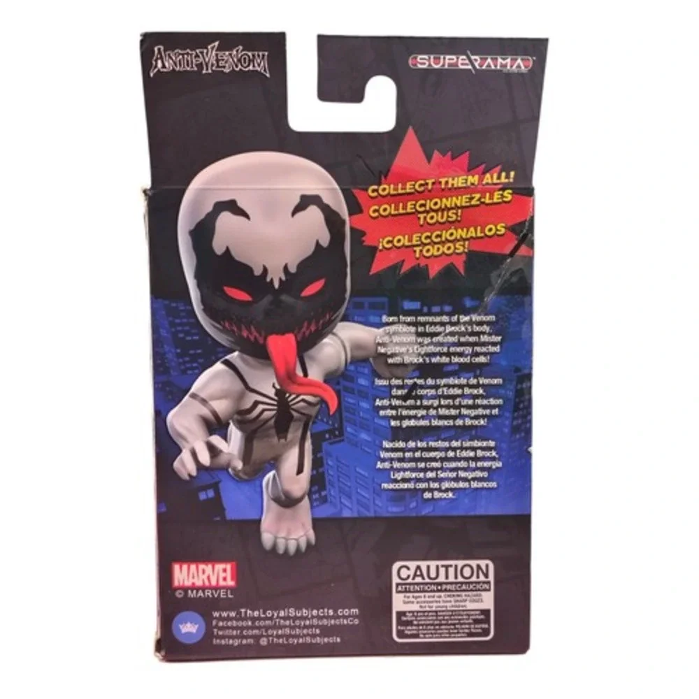 2023 The Loyal Subjects Marvel Studios Superama Anti-Venom Con Exclusive w/Card